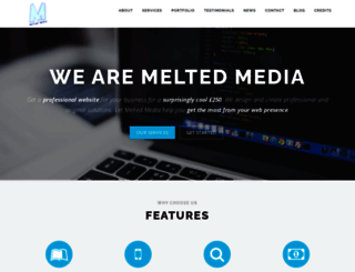 meltedmedia.co.uk screenshot