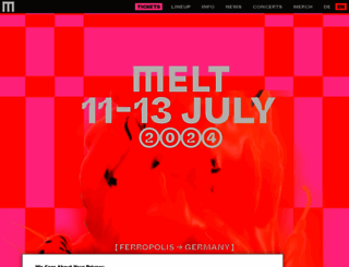 meltfestival.de screenshot