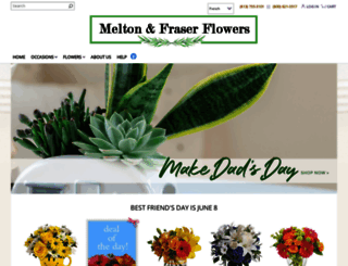meltonflowers.com screenshot
