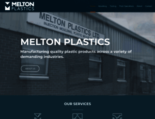meltonplastics.co.uk screenshot