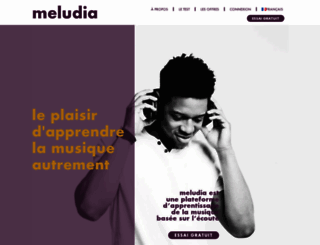 meludia.com screenshot