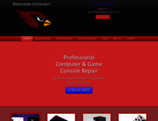 melvindalecomputers.com screenshot