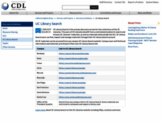 melvyl.cdlib.org screenshot