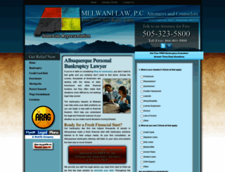 melwanilaw.com screenshot