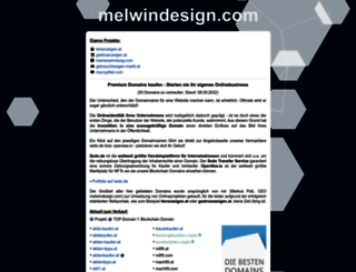 melwindesign.com screenshot