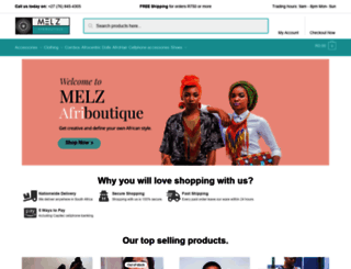 melzafriboutique.com screenshot