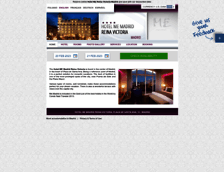 memadridreinavictoria.madridhotels.it screenshot