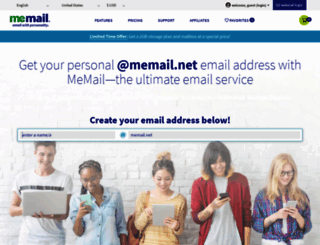 memail.net screenshot