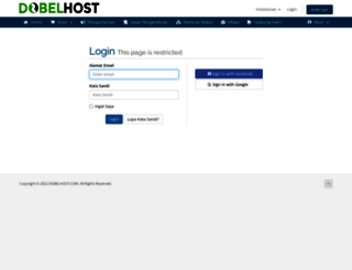 member.dobelhost.com screenshot