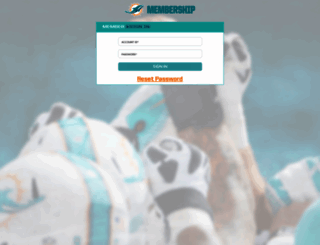 member.dolphins.com screenshot