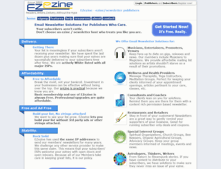 member.ezezine.com screenshot