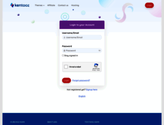 member.kentooz.com screenshot