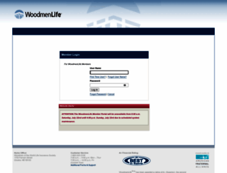 member.mywoodmen.org screenshot