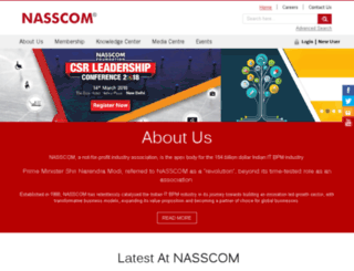 memberdirectory.nasscom.in screenshot