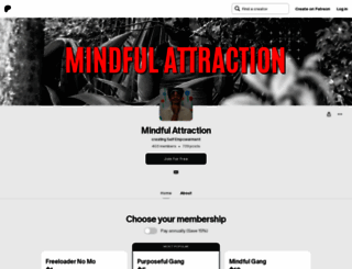 members-mindfulattraction.org screenshot