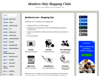 members-only-shopping.com screenshot