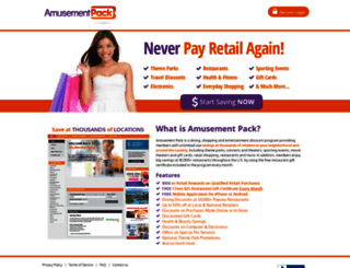 members.amusementpack.com screenshot