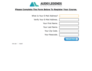 members.audiolegends.com screenshot