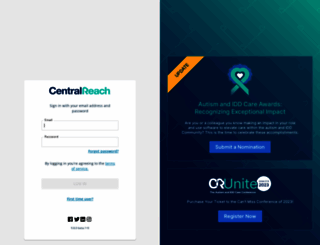 members.centralreach.com screenshot