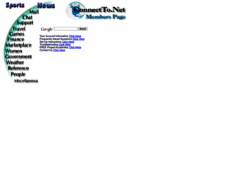 members.connectto.net screenshot