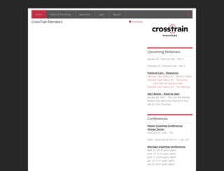 members.crosstrainministries.com screenshot
