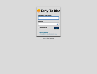 members.earlytorise.com screenshot