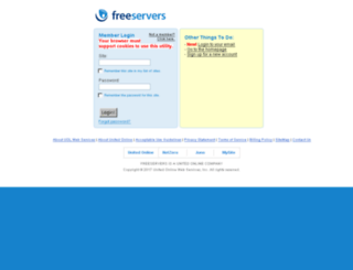 members.freeservers.com screenshot