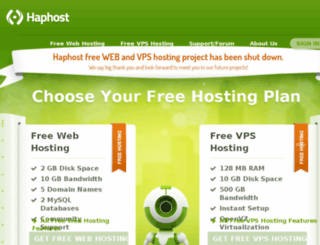 members.host1free.com screenshot