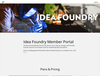 members.ideafoundry.com screenshot