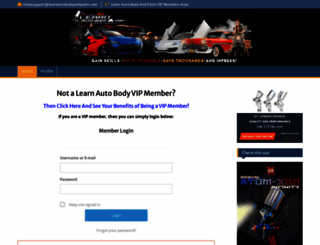 members.learnautobodyandpaint.com screenshot