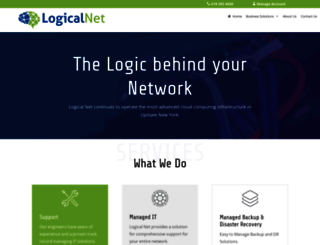 members.logical.net screenshot