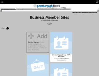 members.peterboroughdirect.info screenshot
