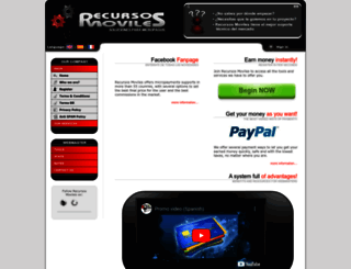 members.recursosmoviles.com screenshot
