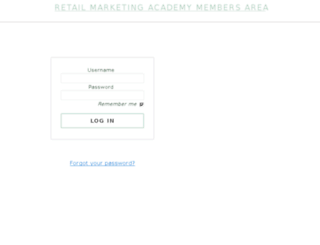members.retailmarketingacademy.com screenshot