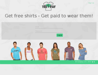 members.teespay.com screenshot