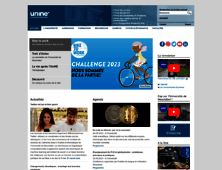 members.unine.ch screenshot