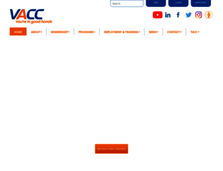 members.vacc.com.au screenshot