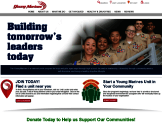 members.youngmarines.com screenshot