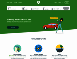 members.zipcar.ca screenshot