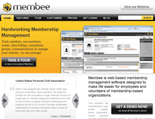 memberservices.membee.com screenshot