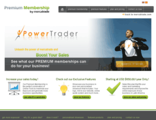 memberships.mercatrade.com screenshot
