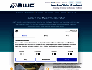 membranechemicals.com screenshot