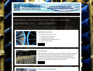 membraneprocess.com screenshot