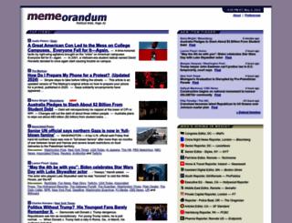 memeorandum.com screenshot