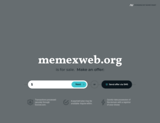 memexweb.org screenshot