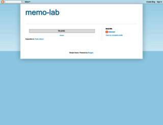 memo-lab.blogspot.com screenshot