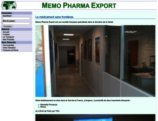memo-pharma.fr screenshot