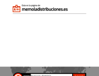 memoladistribuciones.es screenshot