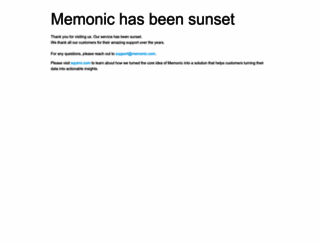 memonic.com screenshot