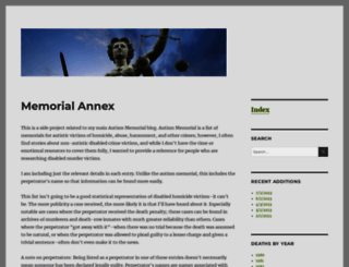 memorialannex.wordpress.com screenshot